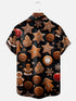 Men's Christmas Funny Graphic Short Sleeve Hawaiian Shirt